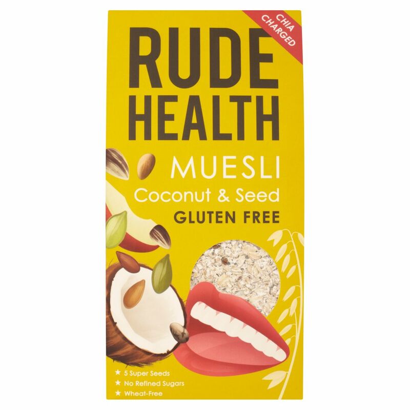 Rude Health Coconut & Seed Muesli 500g Rude Health Coconut & Seed Muesli 500g