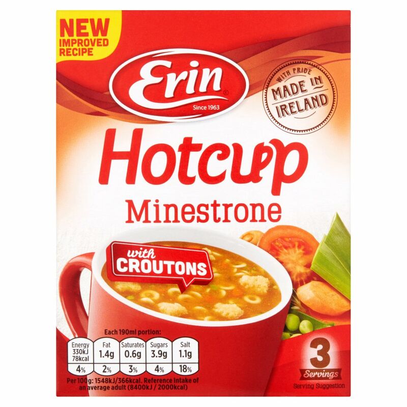 Erin Hotcup Minestrone with Croutons 64g