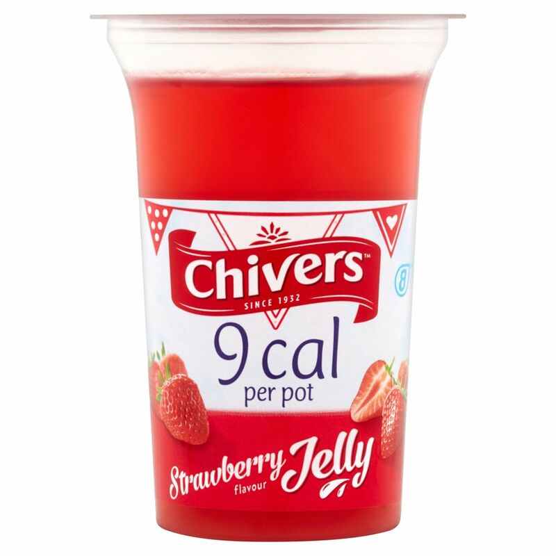 Chivers 9 Cal Strawberry Flavour Jelly 150g