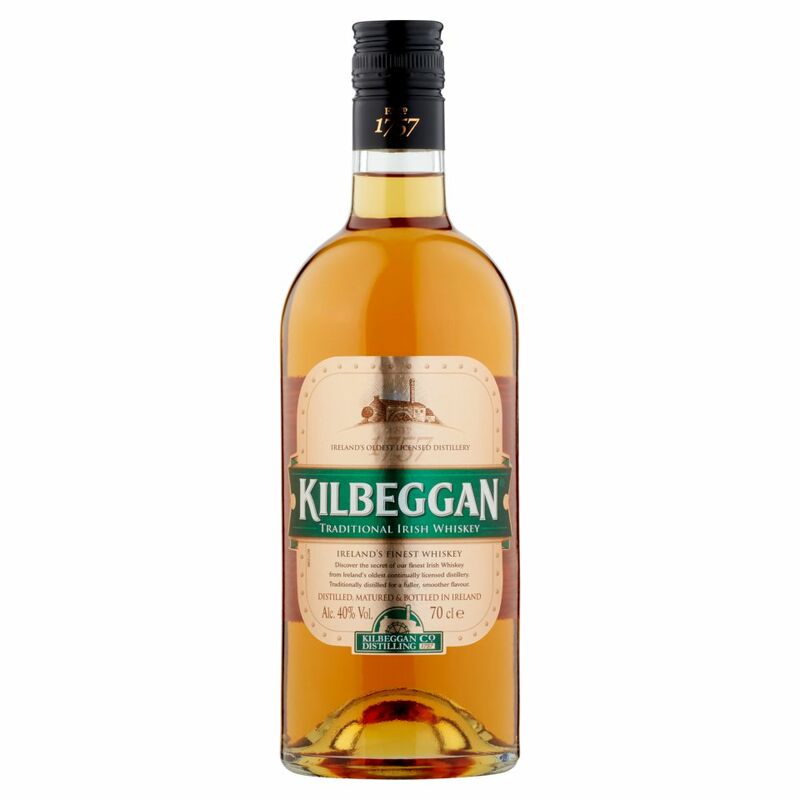 Kilbeggan Traditional Irish Whiskey 70cl Kilbeggan Traditional Irish Whiskey 70cl