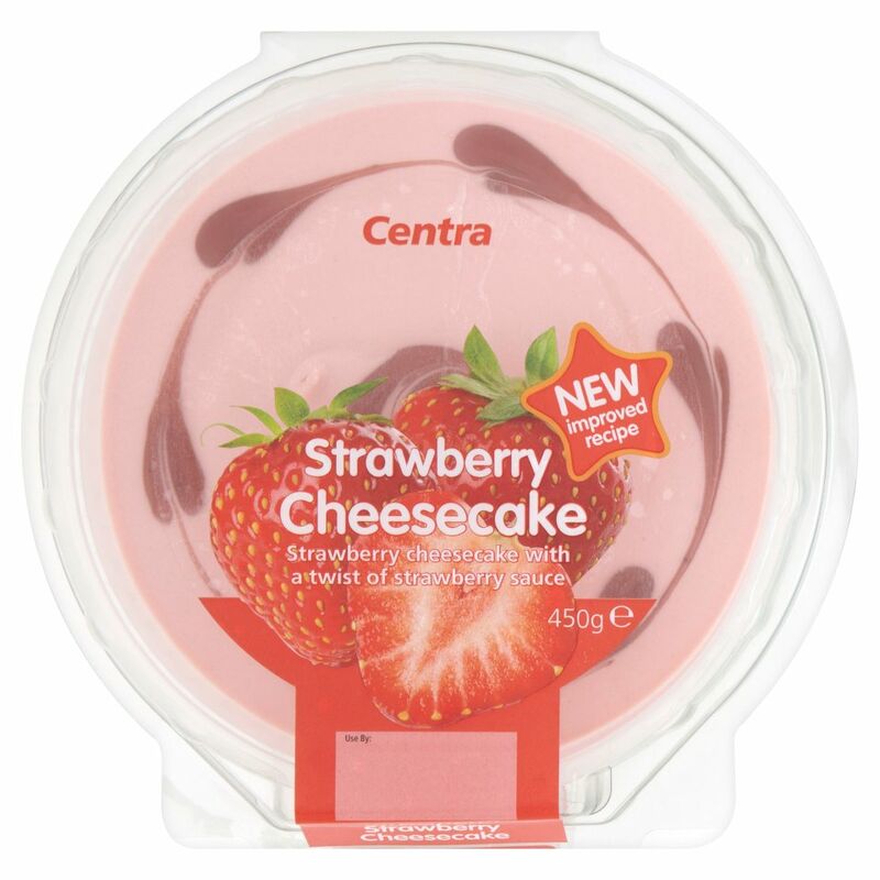 Centra Strawberry Cheesecake 450g Centra Strawberry Cheesecake 450g
