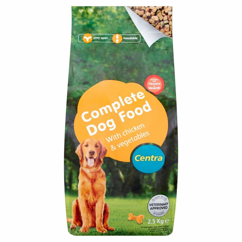 Centra Complete Dogfood with Chicken & Vegetables 2.5kg