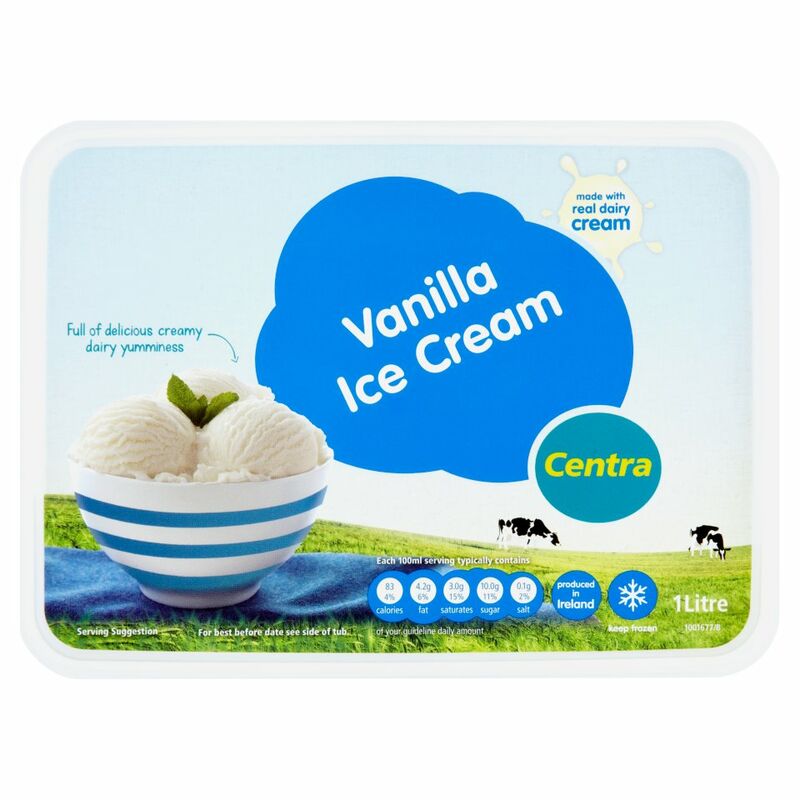 Centra Vanilla Ice Cream 1Litre