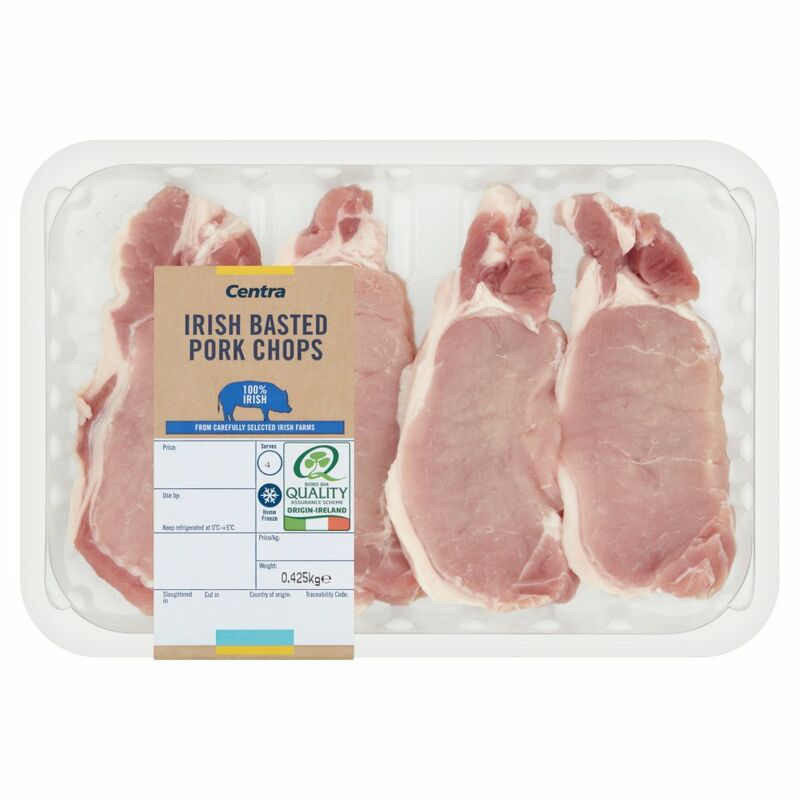Centra Irish Basted Pork Chops 0.425kg