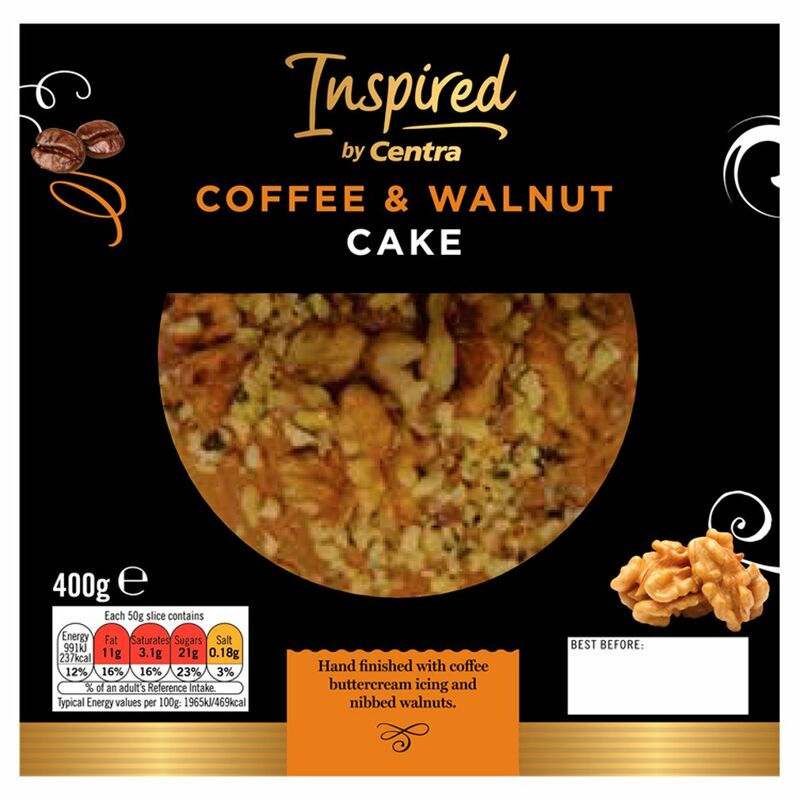 Inspired by Centra Coffee & Walnut Cake 400g