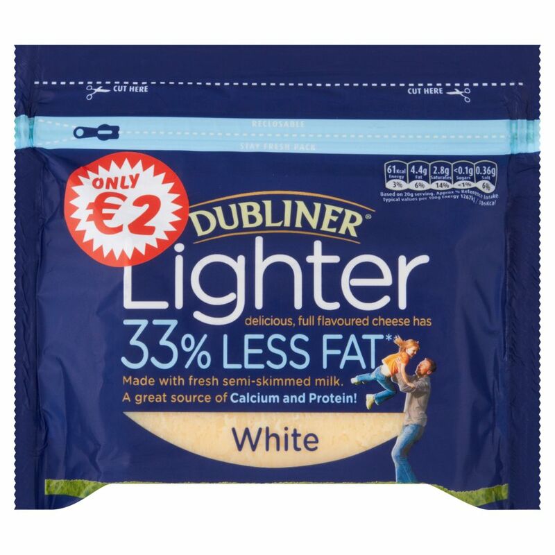 Dubliner Ligher White 200g, Only €2