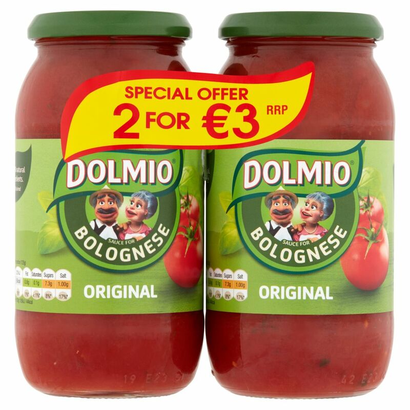 DOLMIO® Sauce for Bolognese Original 2 x 500g