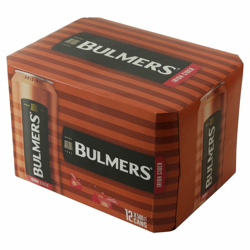 Bulmers Original Irish Cider 12 x 500ml