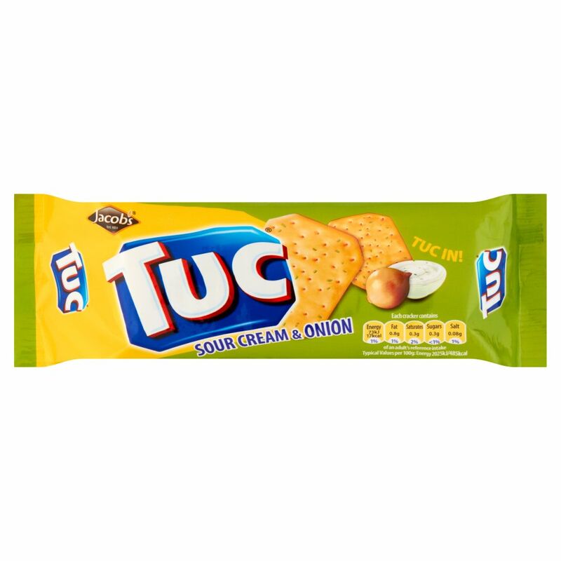 Jacob's Tuc Sour Cream & Onion 100g