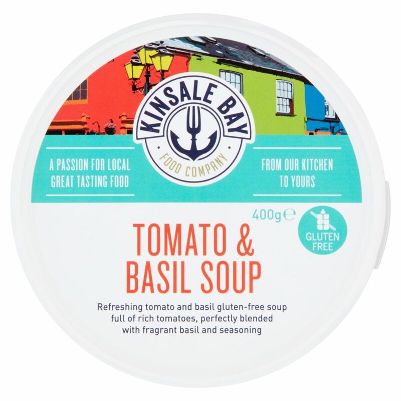 Kinsale Bay Food Company Tomato & Basil Soup 400g Kinsale Bay Food Company Tomato & Basil Soup 400g