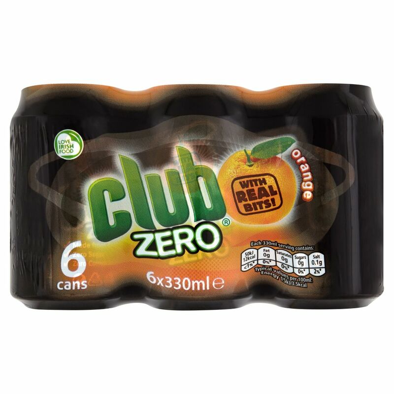 Club Zero Orange 6 x 330ml