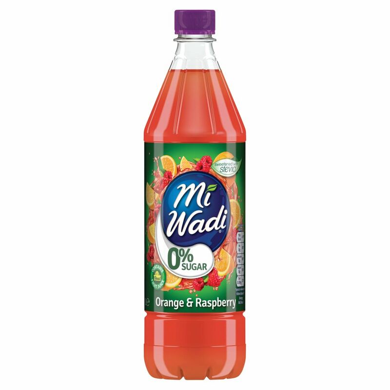 Mi Wadi Orange & Raspberry 1L