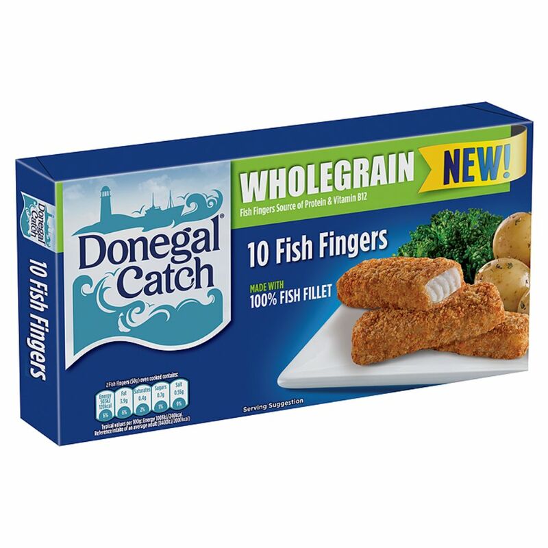 Donegal Catch 10 Wholegrain Fish Fingers 250g