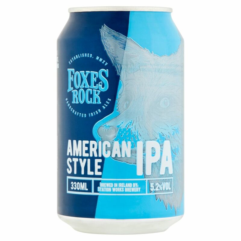 Foxes Rock American Style IPA 330ml