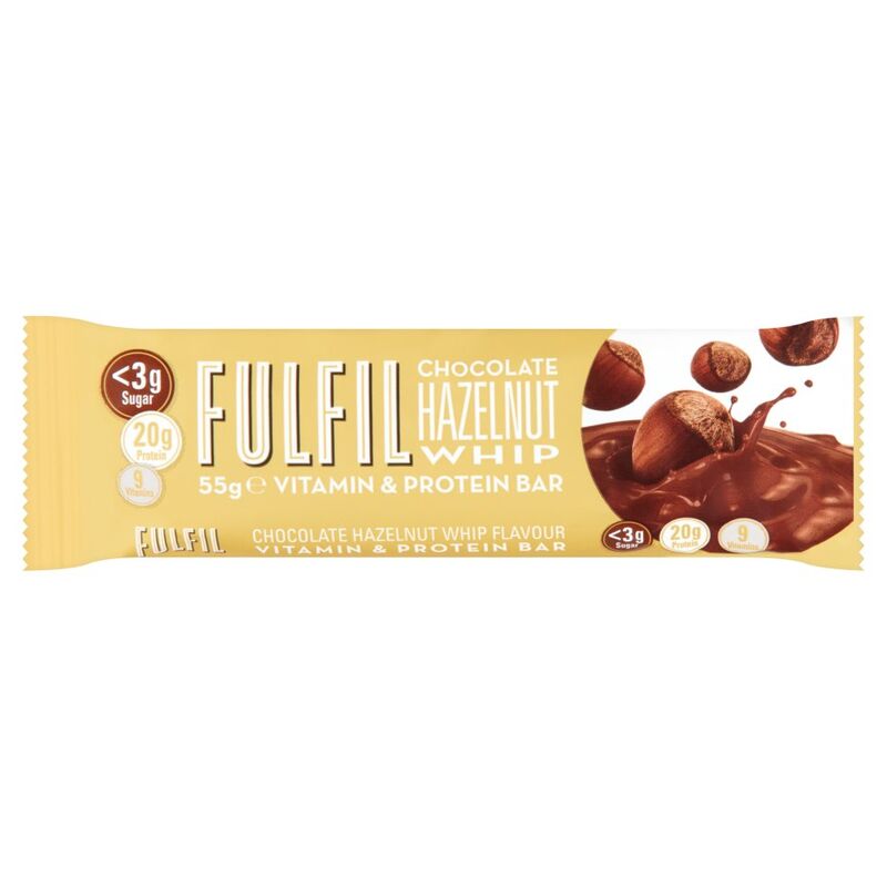 Fulfil Chocolate Hazelnut Whip Vitamin & Protein Bar 55g