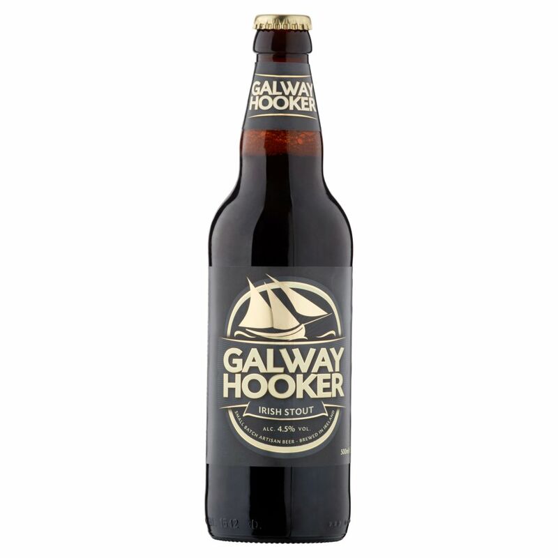 Galway Hooker Irish Stout Small Batch Artisan Beer 500ml