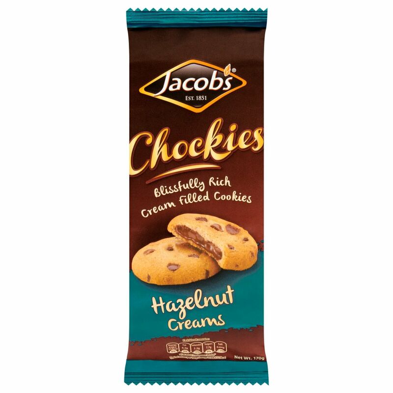 Jacob's Chockies Hazelnut Creams 170 g