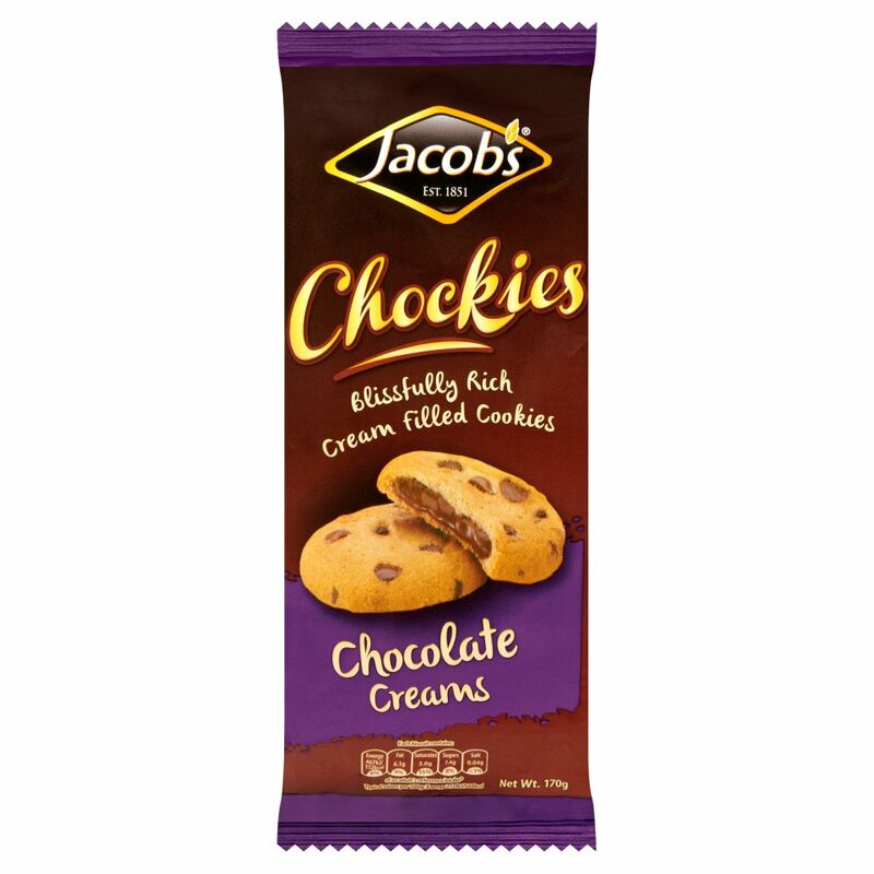 Jacob's Chockies Chocolate Creams 170g Jacob's Chockies Chocolate Creams 170g
