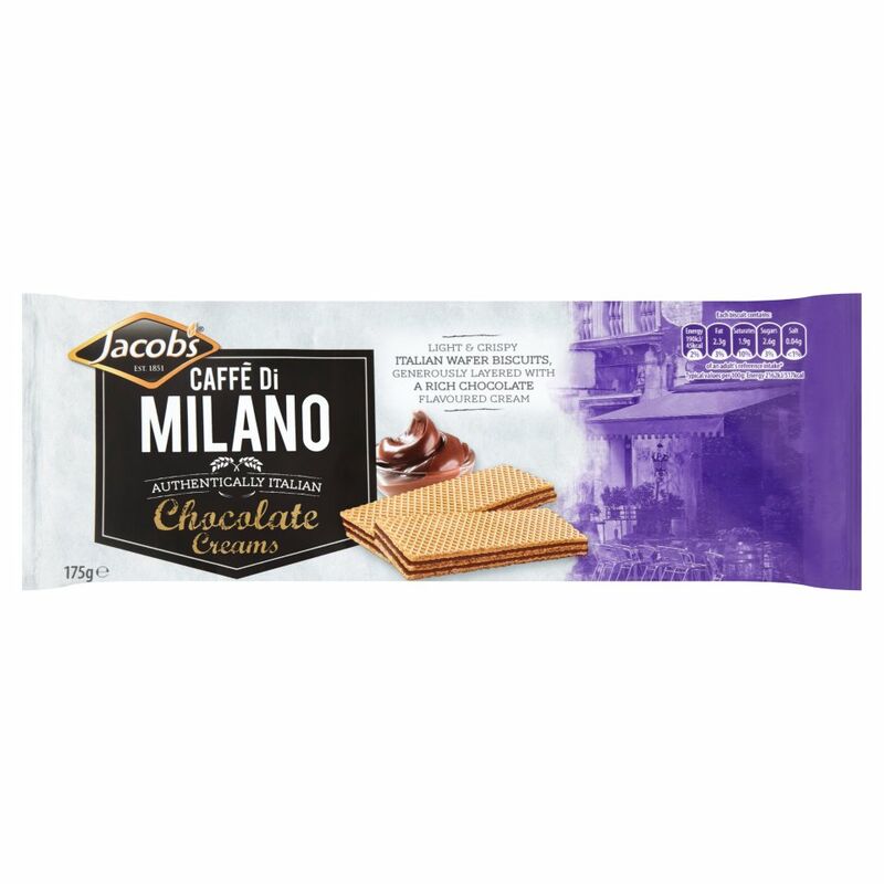 Jacob's Caffé Di Milano Chocolate Creams 175g Jacob's Caffé Di Milano Chocolate Creams 175g