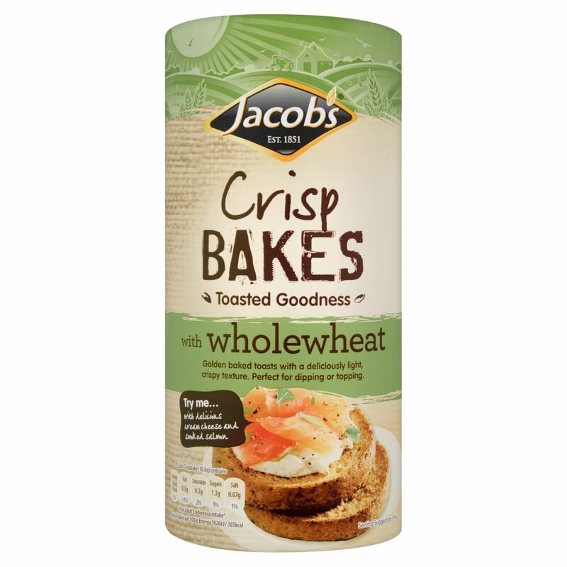 Jacob's Crisp Bakes with Wholewheat 140g