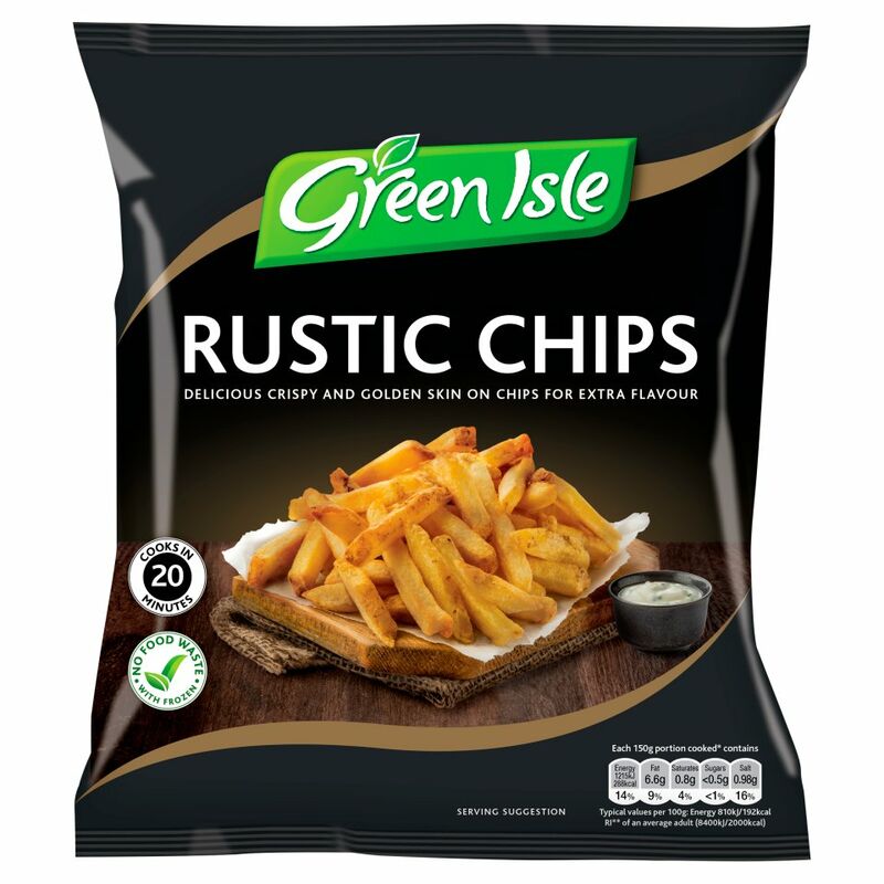 Green Isle Rustic Chips 800g