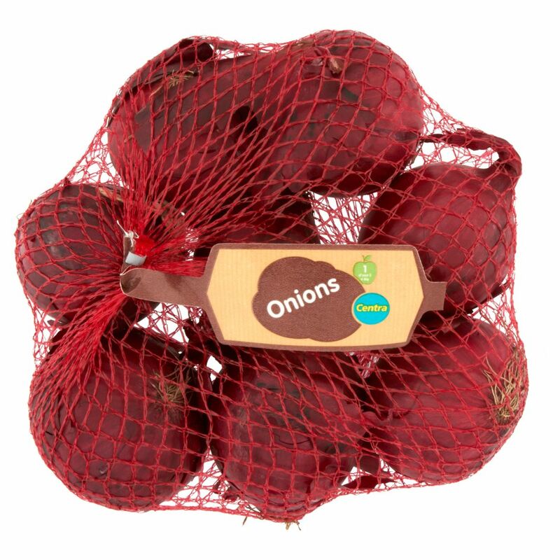Centra Red Onions 750g