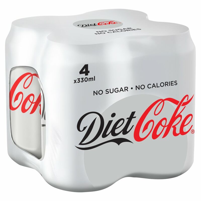 Diet Coke 4 x 330ml