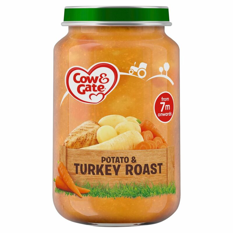 Cow & Gate Potato & Turkey Roast from 7m Onwards 200g