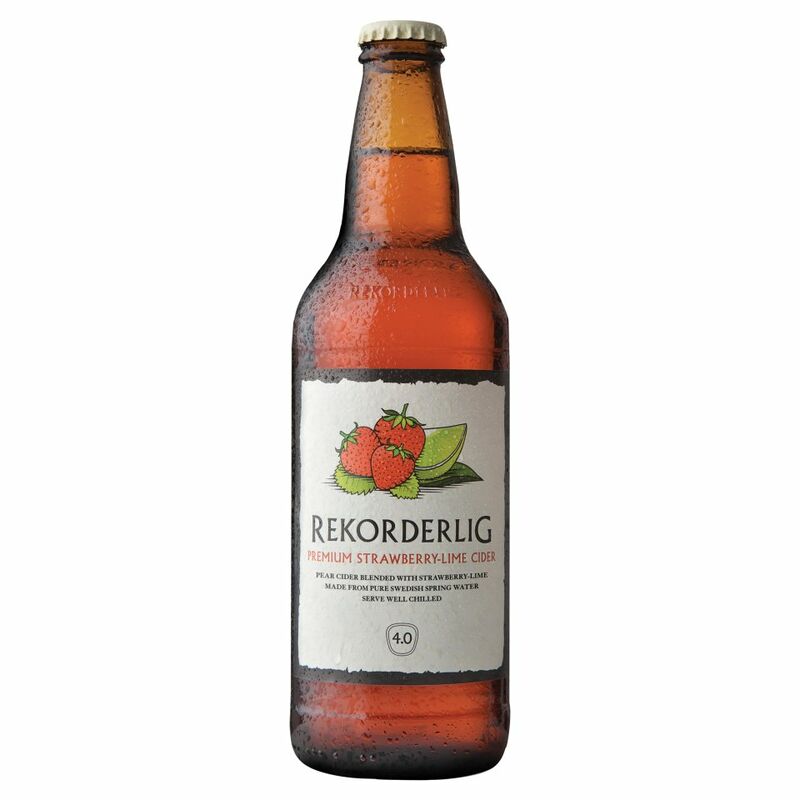 Rekorderlig Premium Strawberry-Lime Cider 500ml