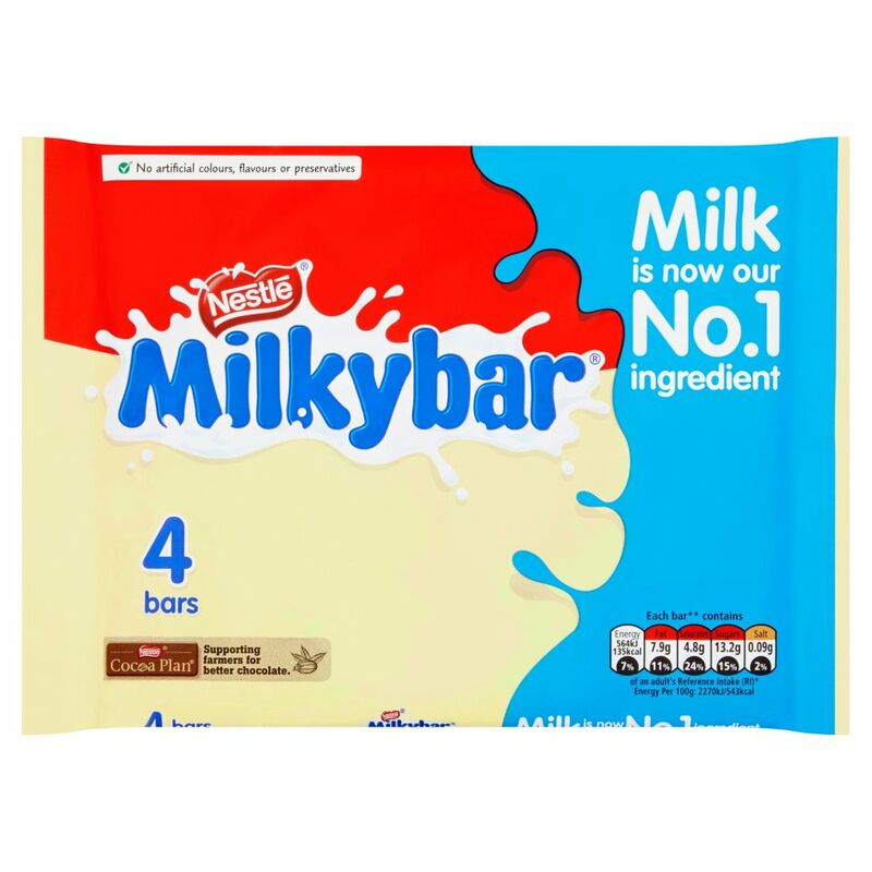 MILKYBAR Medium Bar Multipack 4 x 25g