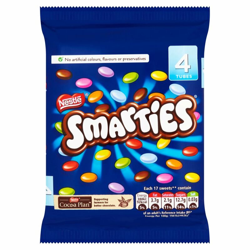 Smarties Multipack 4 x 38g