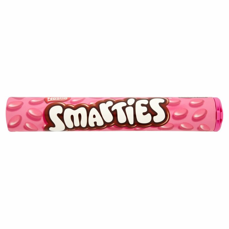 Pink Smarties Giant Tube 150g