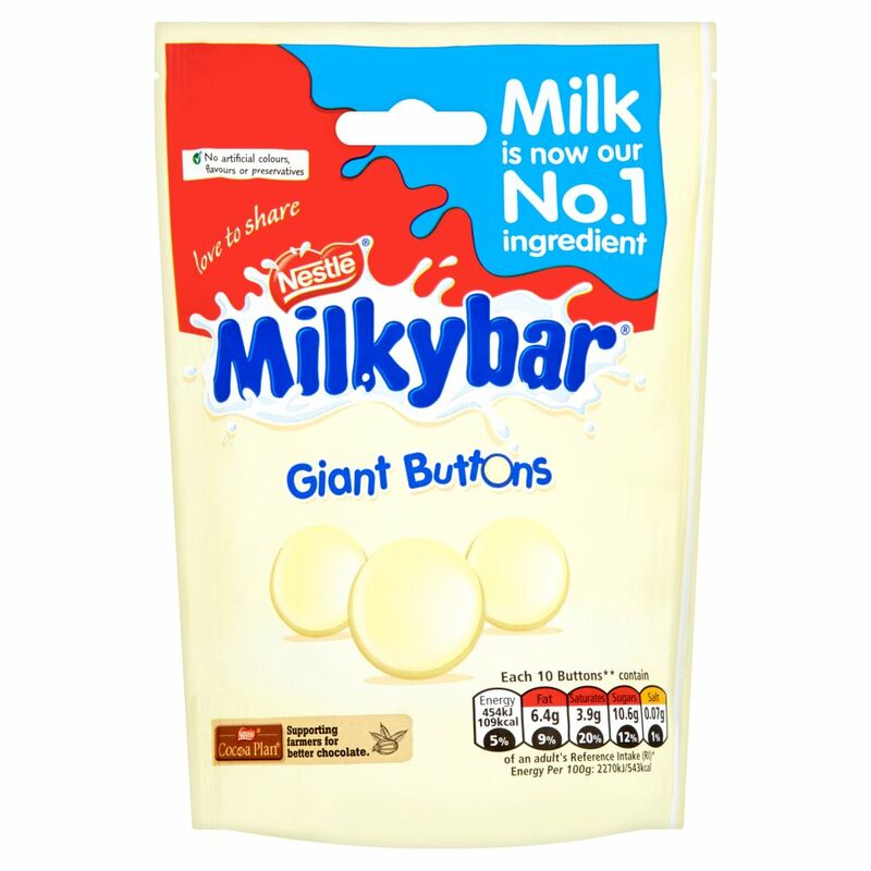 MILKYBAR Giant Buttons 108g