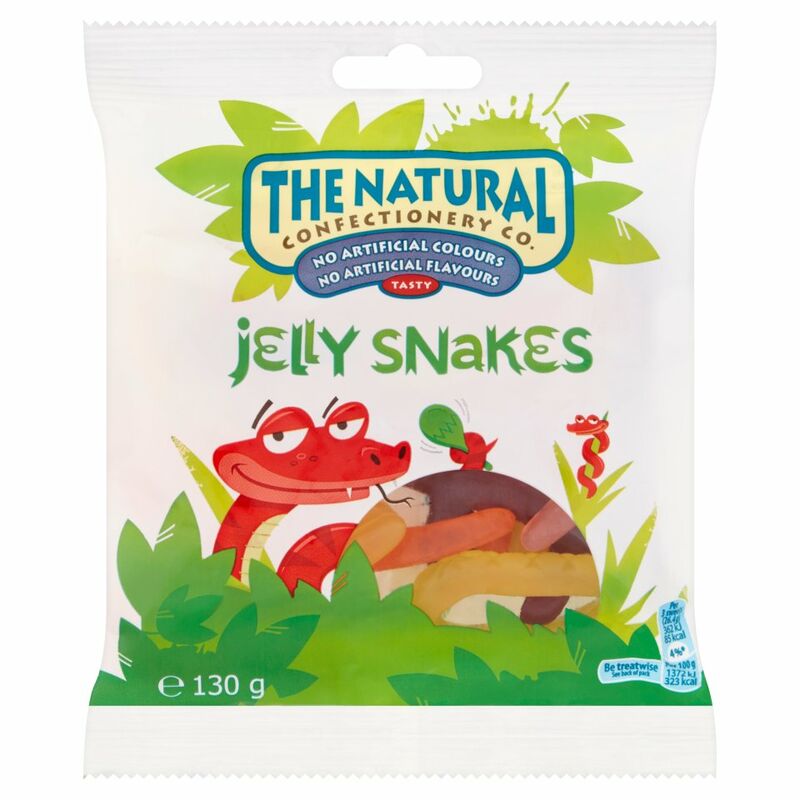 The Natural Confectionery Co. Jelly Snakes 130g