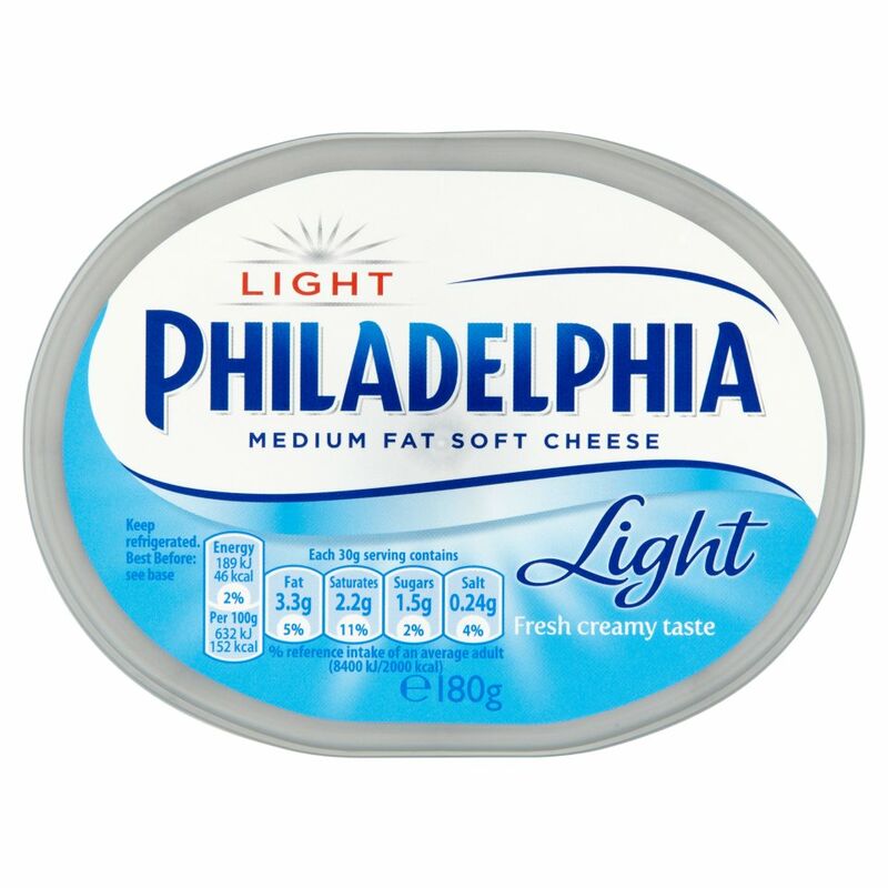 Philadelphia Light Soft White Cheese 180g
