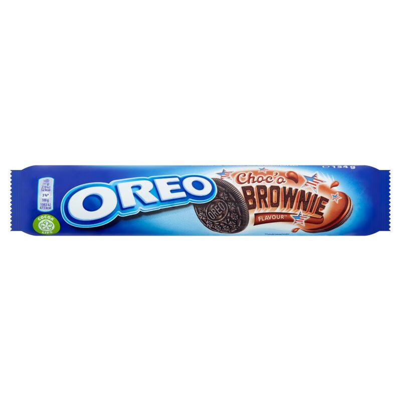 OREO Choco Brownie Sandwich Biscuits 154g