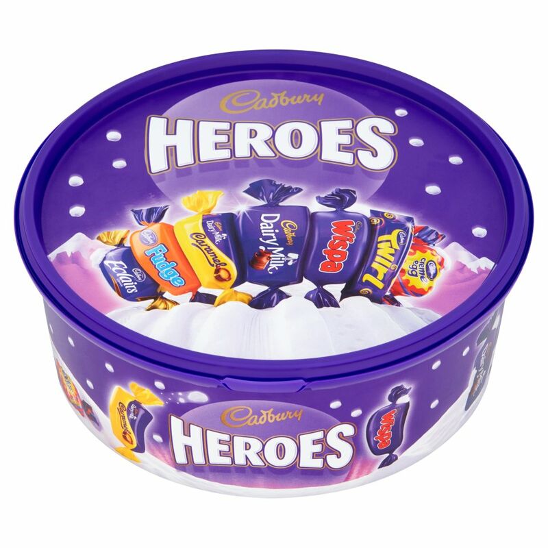 Cadbury Heroes Chocolate Tub 660g