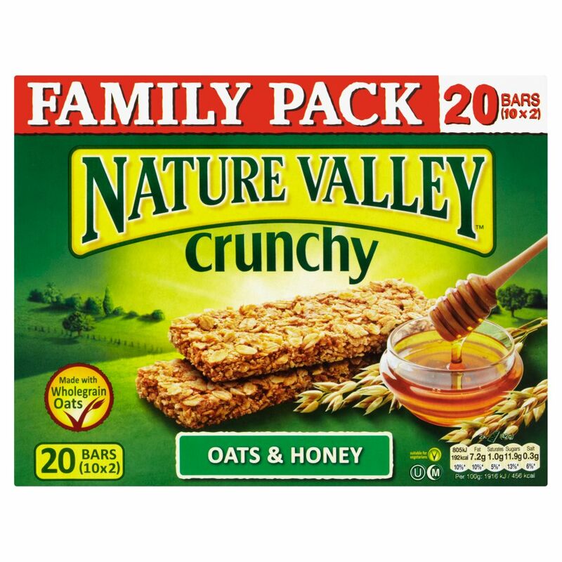 Nature Valley Crunchy Oats & Honey Granola Bars Family Pack
