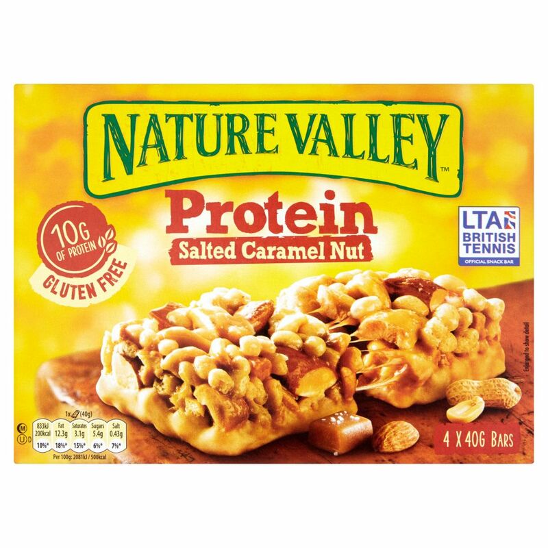 Nature Valley Protein Salted Caramel Nut 4 x 40g (160g)