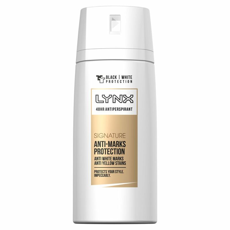 Lynx Signature Anti-Marks Anti-Perspirant Deodorant Aerosol 150ml