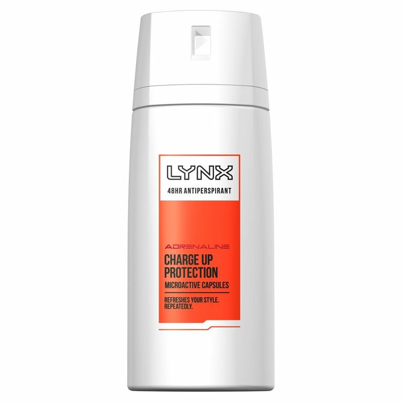 Lynx Adrenaline Anti-Perspirant Deodorant Aerosol 150ml