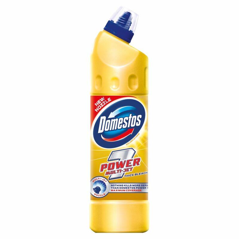 Domestos Power 7 Bleach Golden Storm 750ml Domestos Power 7 Bleach Golden Storm 750ml
