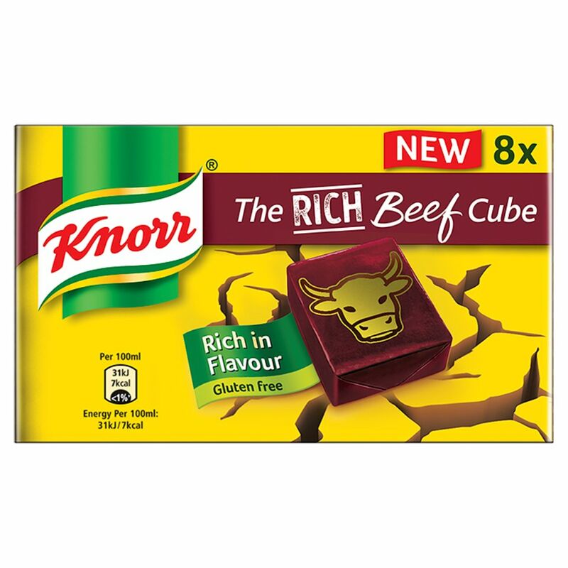 Knorr Rich Beef Stock Cubes 8 x 10g
