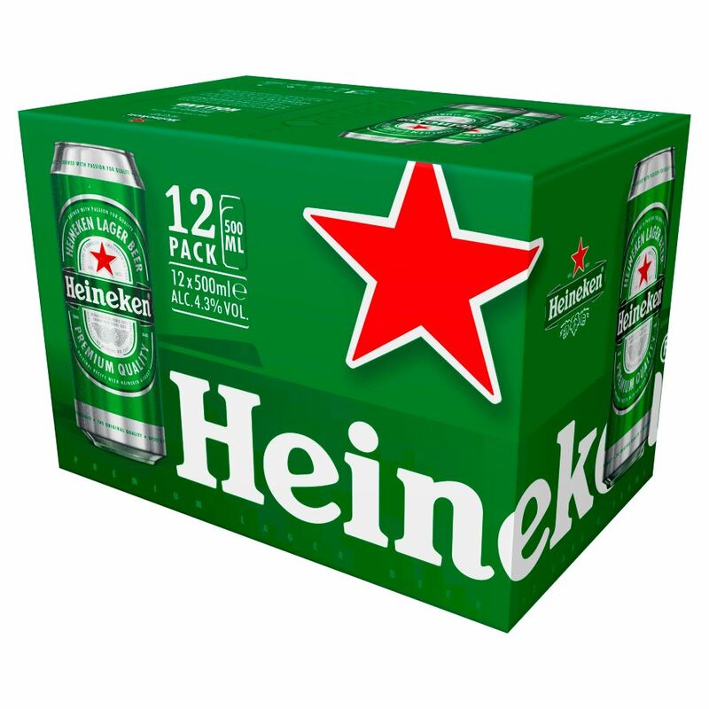 Heineken Lager 12 x 500ml