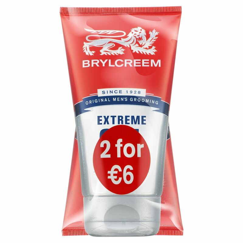 Brylcreem Styling Extreme Styling Gel Twin Pack 2 x 150ml