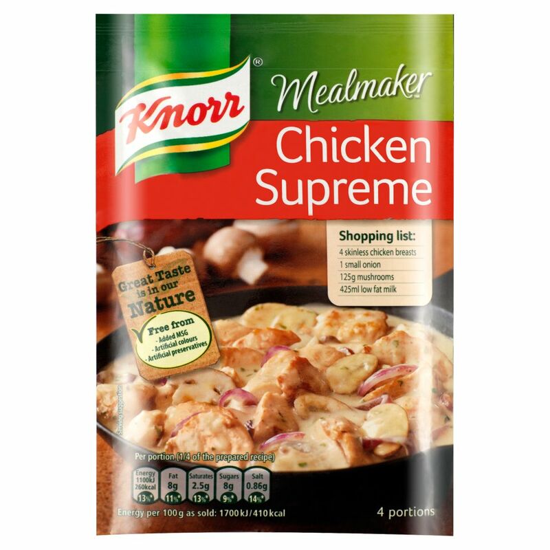 Knorr Mealmaker Chicken Supreme Recipe Mix 40g