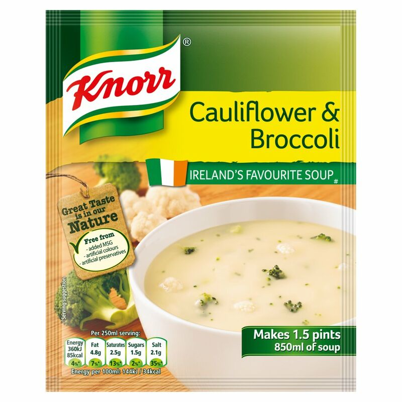 Knorr Soup Sach Caulifl Broccol 14x1.5pt Knorr Soup Sach Caulifl Broccol 14x1.5pt
