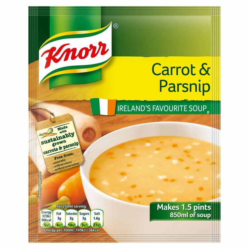 Knorr Soup Sach Carrot Parsnip 14x1.5pt Knorr Soup Sach Carrot Parsnip 14x1.5pt