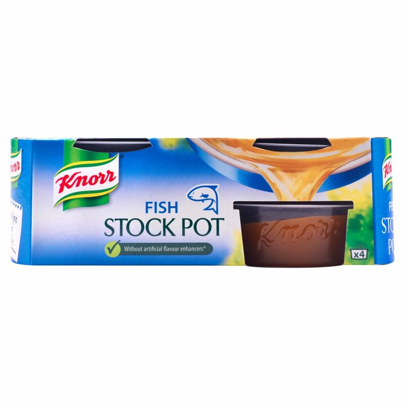 Knorr Fish Stock Pot 4 x 28g (112g)