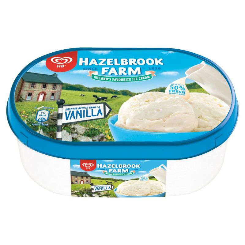 HB Hazelbrook Farm Vanilla Ice-Cream Dessert 900ml